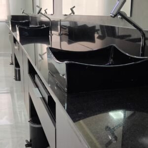 Lavatório - Granito Preto Extra