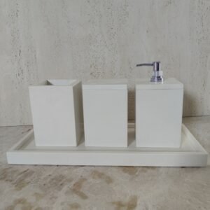 kit de banheiro - Branco Zeus