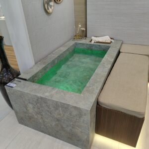 Espelho d'água em porcelanato