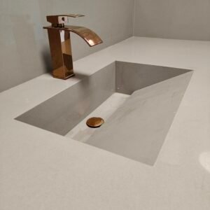 Lavatório - Quartzo Cinza kensho