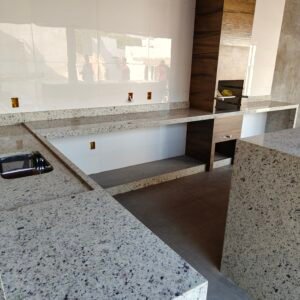 Área Gourmet em Branco Dallas