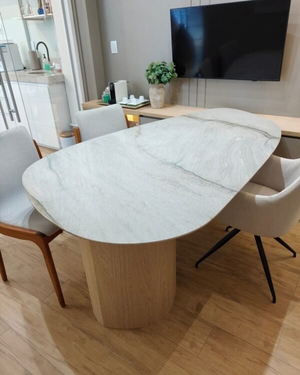 Mesa Escritório em Quartzito Meridian — foto 1